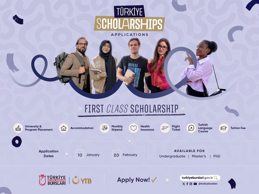 Turkiye Burslari Scholarships: Fully Funded Opportunities for International Students