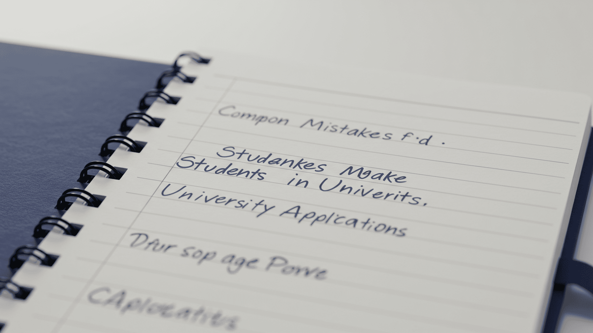 Common Mistakes Students Make in University Applications