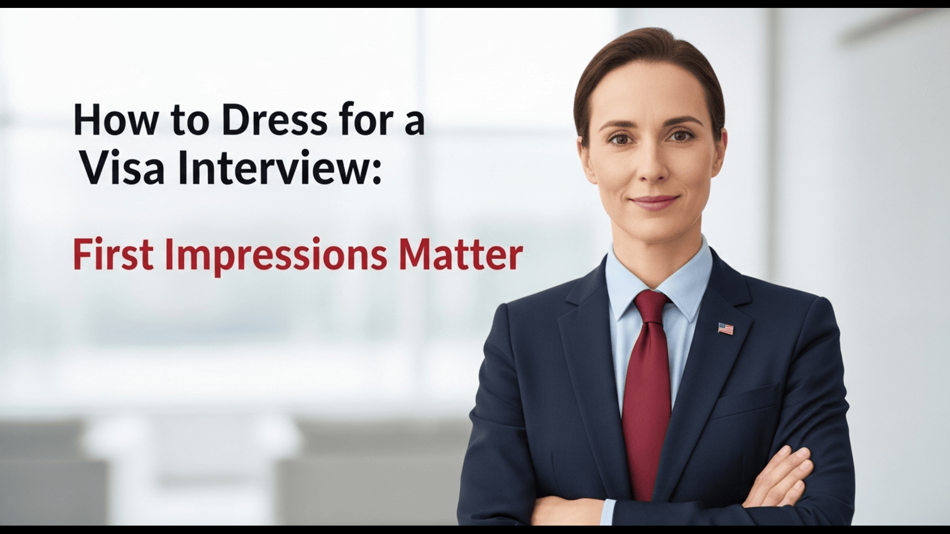 How to Dress for a Visa Interview: First Impressions Matter