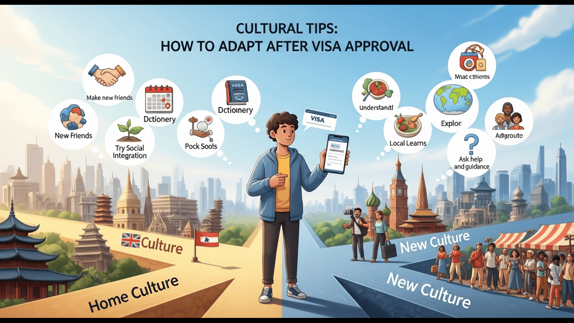 Cultural Tips: How to Adapt After Visa Approval