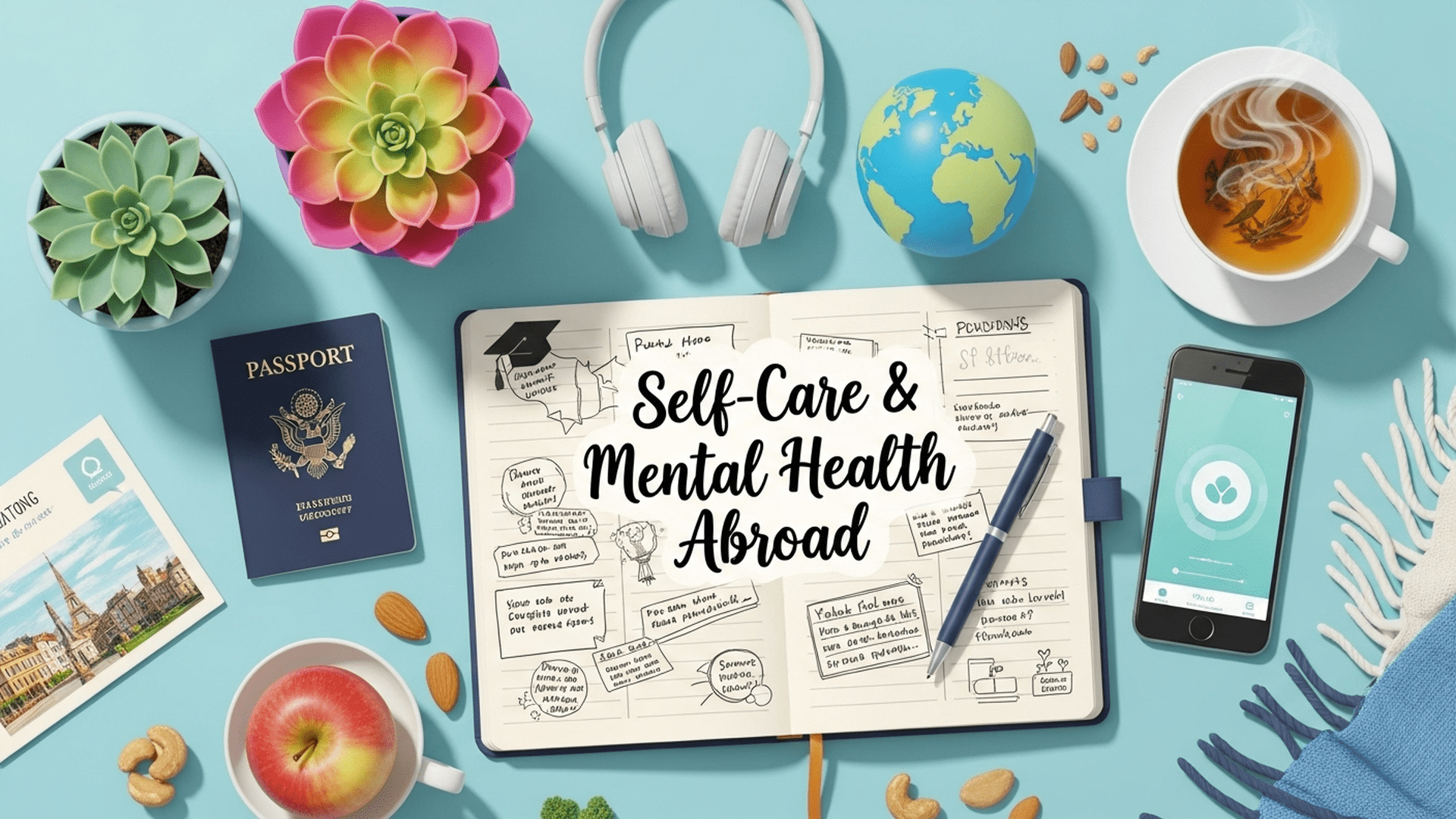 Self-Care and Mental Health Tips for Students Living Abroad