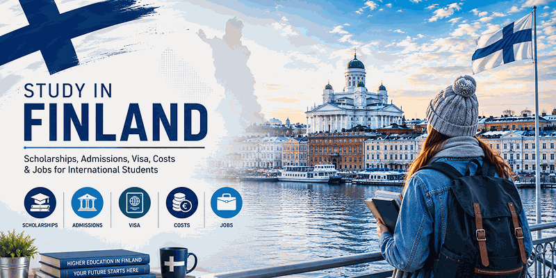 Study in Finland: Scholarships, Admissions, Visa, Costs & Jobs for International Students