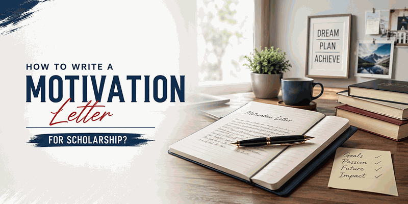 How to write a motivation letter for scholarship?