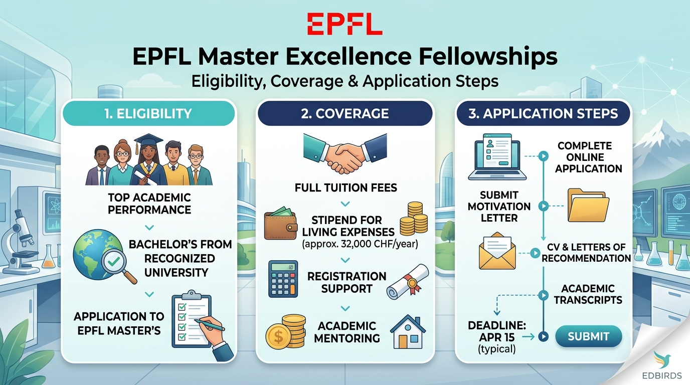 EPFL Master Excellence Fellowships: Your Gateway to Studying in Switzerland