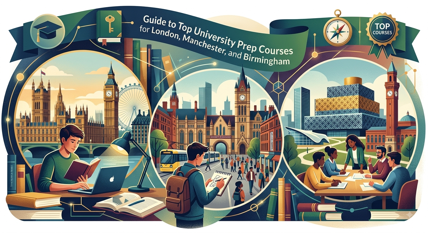 Top University Prep Courses in London, Manchester & Birmingham 2026