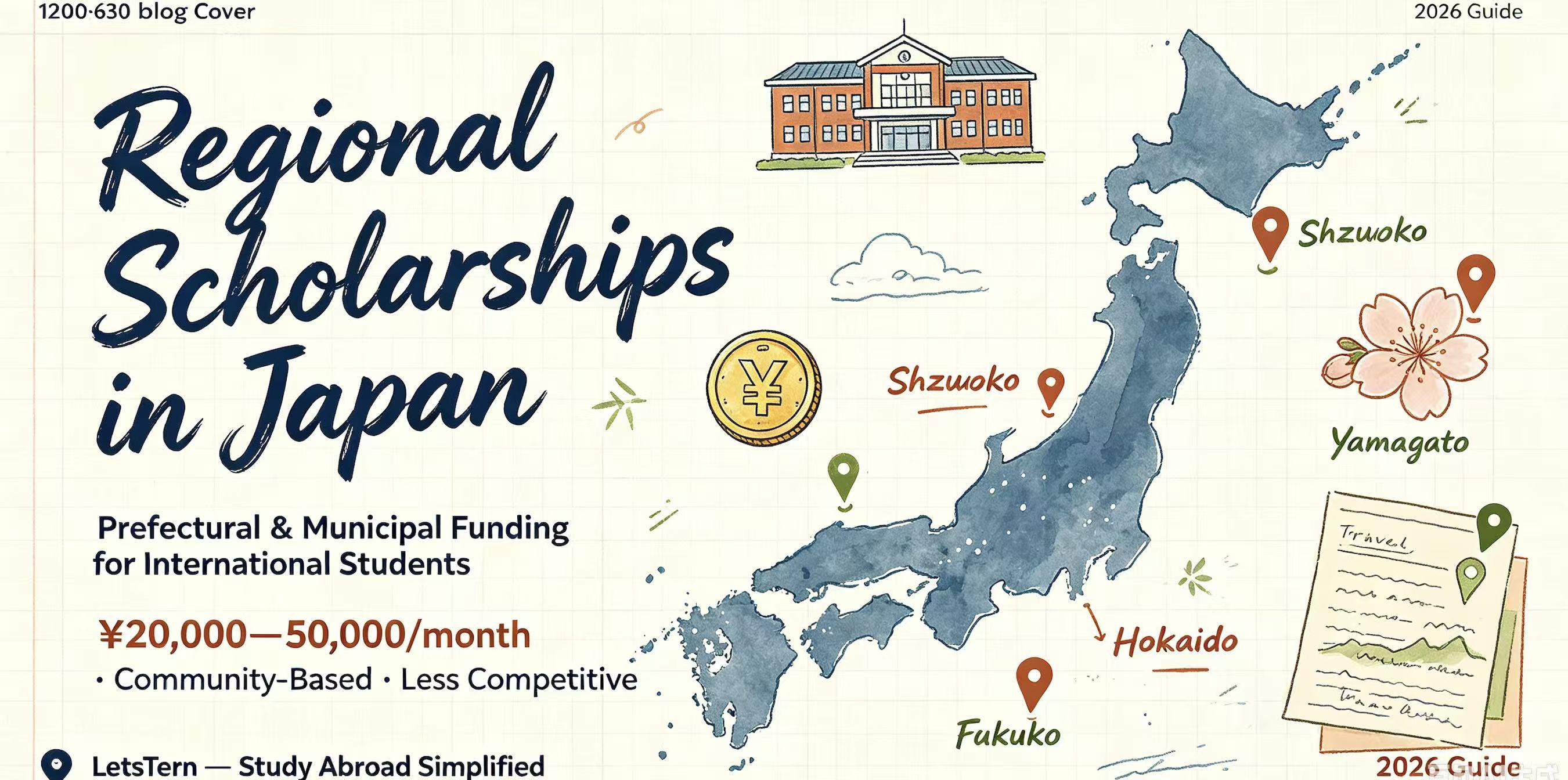 Japan Prefectural Scholarships for International Students 2026